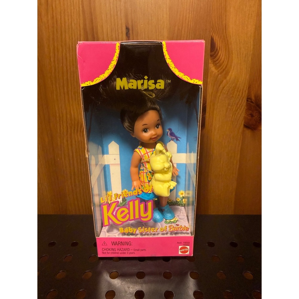 Vintage 1996 Mattel Lil Friends of Kelly Marisa Doll 16058 Barbie Sister NIB